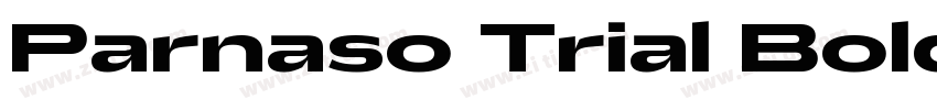 Parnaso Trial Bold字体转换